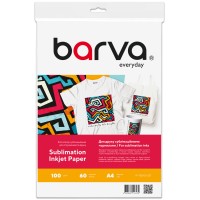 Папір для сублімаційного друку 100 г/м2, A4, 60 л Everyday Barva (IP-TSE100-327)