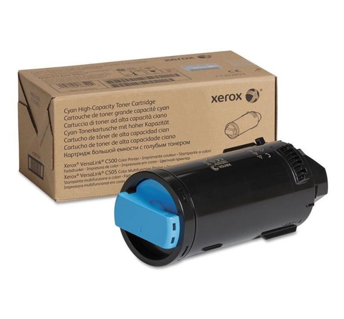Тонер-картридж VLC600 блакитний Xerox (106R03924)