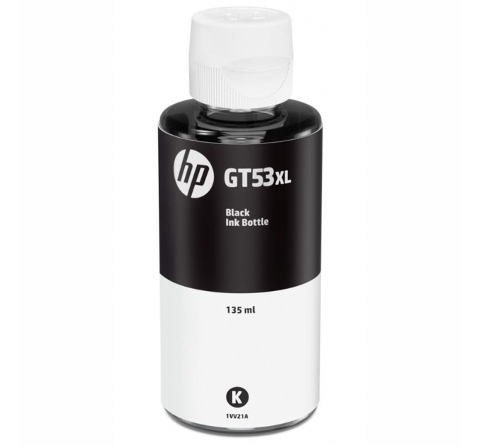 Чорнило GT53XL чорні, 135 мл HP (1VV21AE)
