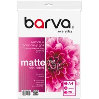 Фотопапір матовий 125 г/м2, A4, 20 арк Everyday Barva (IP-AE125-316)