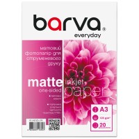 Фотопапір матовий 125 г/м2, A3, 20 арк Everyday Barva (IP-AE125-319)
