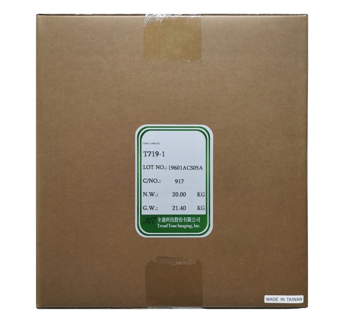 Тонер HP CLJ CP1215 пакет, 20 кг, блакитний (2x10 кг) TTI (T719-1)