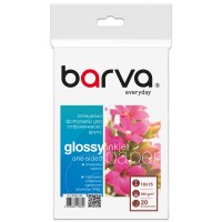 Фотопапір глянцевий 260 г/м2, 10x15 см, 20 арк Everyday Barva (IP-CE260-299)