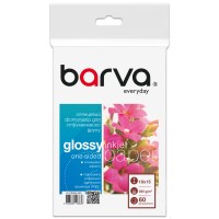Фотопапір глянцевий 260 г/м2, 10x15 см, 60 арк Everyday Barva (IP-CE260-300)
