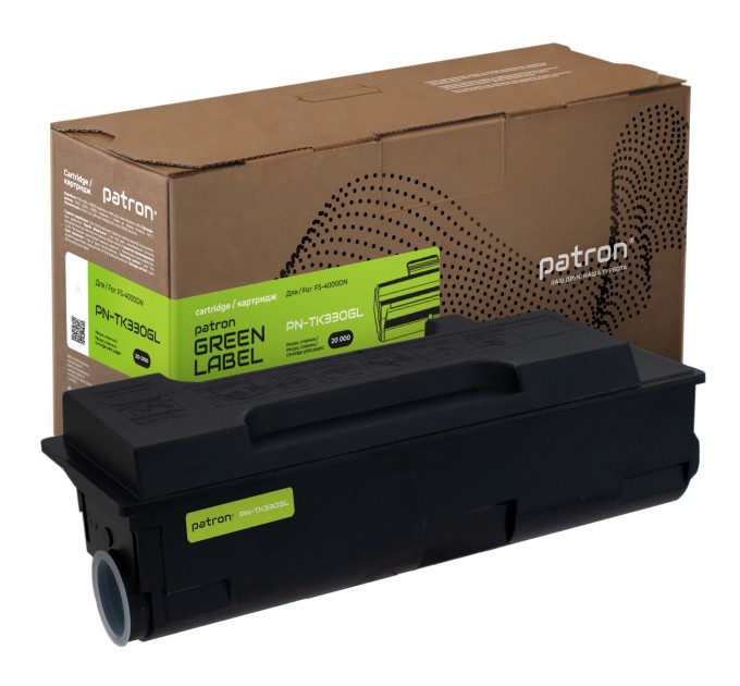 Тонер-картридж сумісний Kyocera Mita TK-330 Green Label Patron (PN-TK330GL)