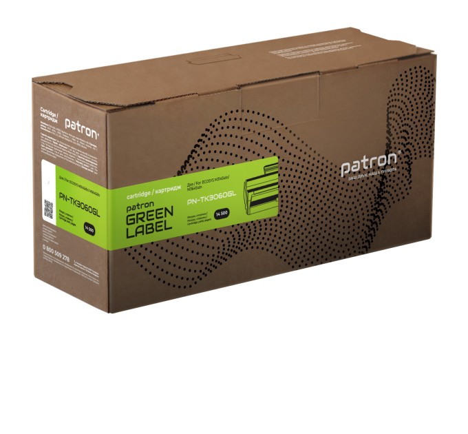 Тонер-картридж сумісний Kyocera Mita TK-3060 Green Label Patron (PN-TK3060GL)