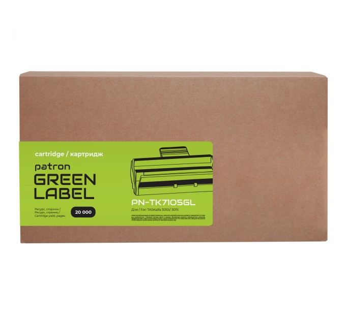 Тонер-картридж сумісний Kyocera Mita TK-7105 Green Label Patron (PN-TK7105GL)