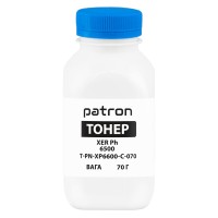 Тонер XER Ph 6600 флакон, 70 г, блакитний Patron (PN-XP6600-C-070)