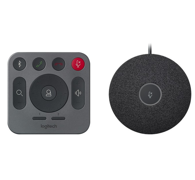 Веб-камера Rally Plus, Dual Spraker, Conference Cam, чорна Logitech (960-001224)