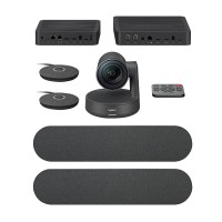 Веб-камера Rally Plus, Dual Spraker, Conference Cam, чорна Logitech (960-001224)