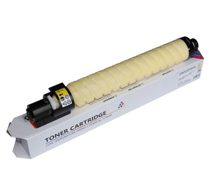 Тонер-картридж сумісний Ricoh MPC2800, 841421/841277 370г, жовтий CET (CET6853Y)