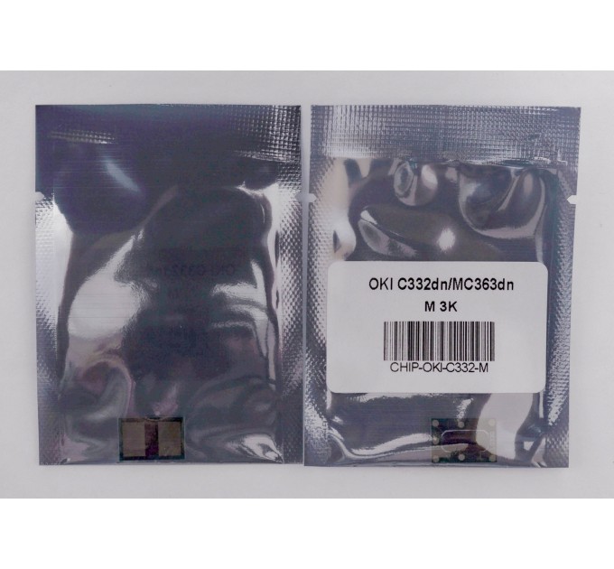 Чип Oki C332 3K, пурпуровий Everprint (CHIP-OKI-C332-M)
