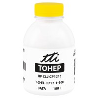 Тонер HP CLJ CP1215 флакон, 100 г, жовтий TTI (TSM-T717-1-100)