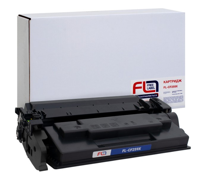 Картридж сумісний HP 59X (CF259X) Free Label (FL-CF259X)