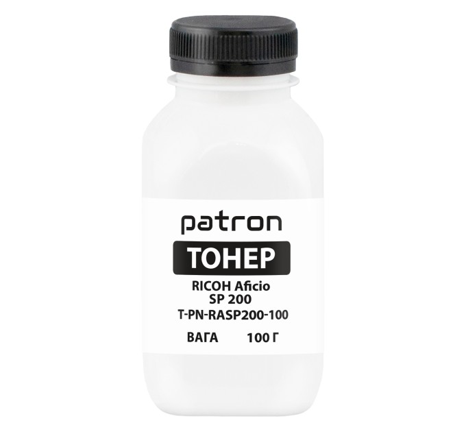 Тонер Ricoh Aficio SP 200 флакон, 100 г Patron (PN-RASP200-100)