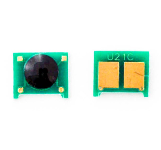 Чип HP LJ P1005/1505/1102/2035/M401/425 CLJ CP1215/1525/2020/M251/351/451/476 U21 універсальний, блакитний Everprint (CHIP-HP-UN-U21-C)