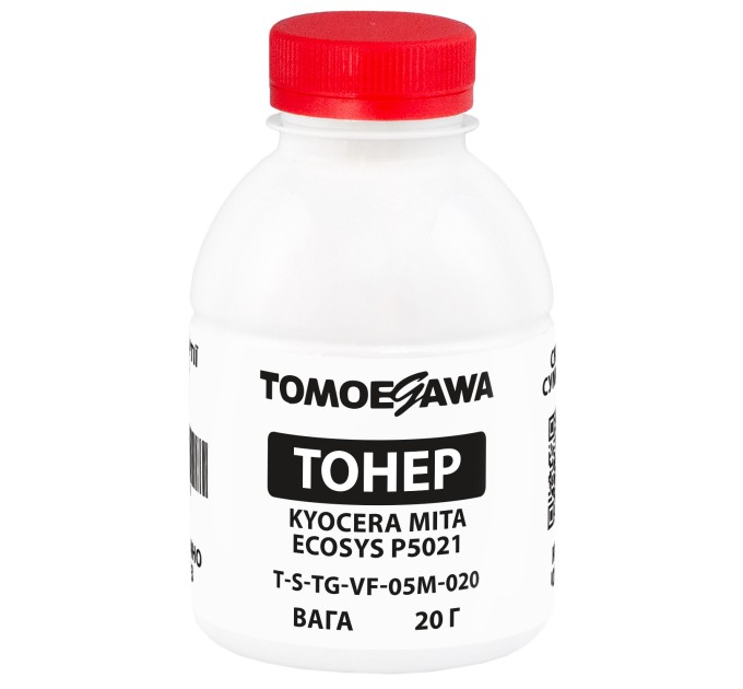 Тонер Kyocera Mita Ecosys P5021 флакон, 20 г, пурпуровий Tomoegawa (TSM-VF-05M-020)