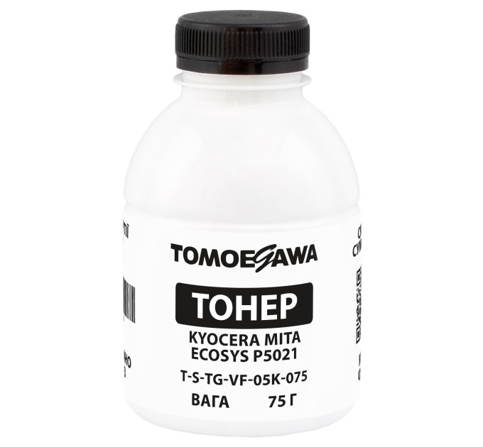 Тонер Kyocera Mita Ecosys P5021 флакон, 75 г, чорний Tomoegawa (TSM-VF-05K-075)