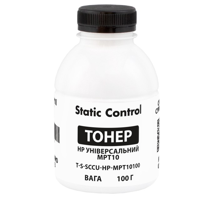 Тонер HP універсальний MPT10 флакон, 100 г SCC (TSM-MPT10-100)