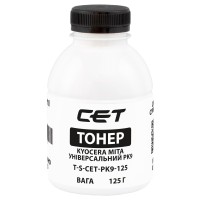 Тонер Kyocera Mita універсальний PK9 флакон, 125 г CET (TSM-PK9-125)