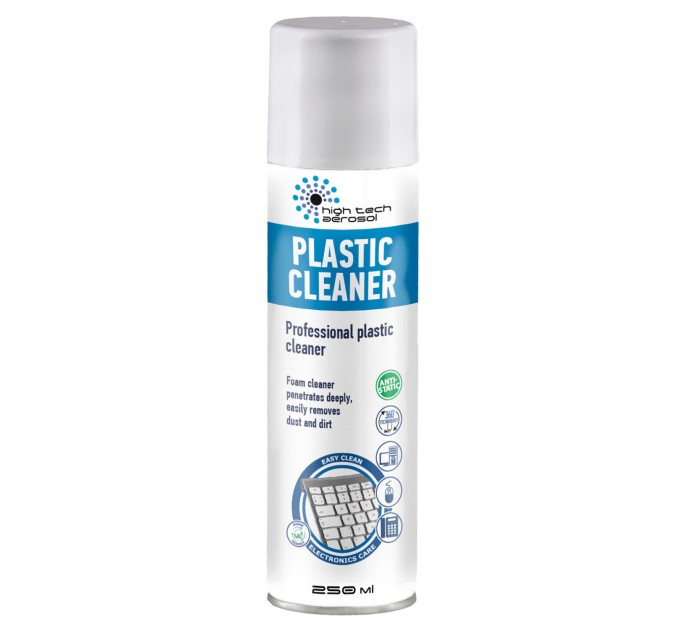 Очисник для пластику Plastic Cleaner піна, 250 мл HTA (06011)
