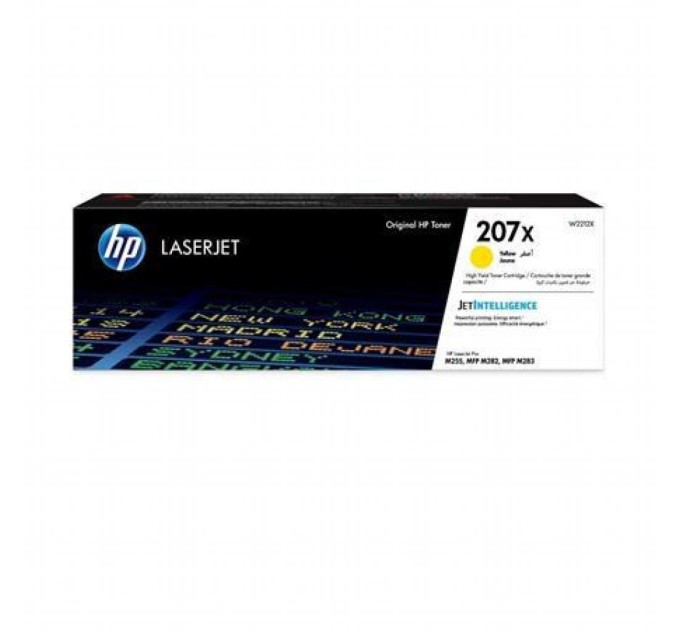 Картридж 207X жовтий HP (W2212X)