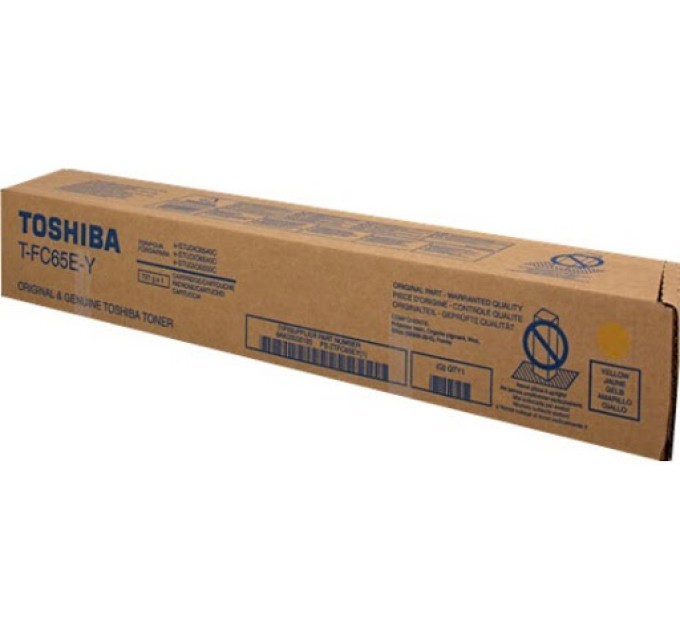 Тонер-картридж T-FC65E жовтий Toshiba (6AK00000185)