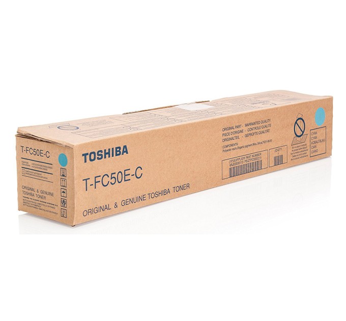 Тонер-картридж T-FC50E блакитний Toshiba (6AJ00000113)