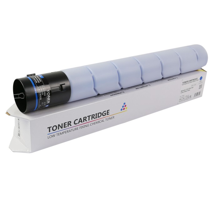 Картридж сумісний Konica Minolta Bizhub TN-321C туба, 514г, блакитний CET (CET7341C)