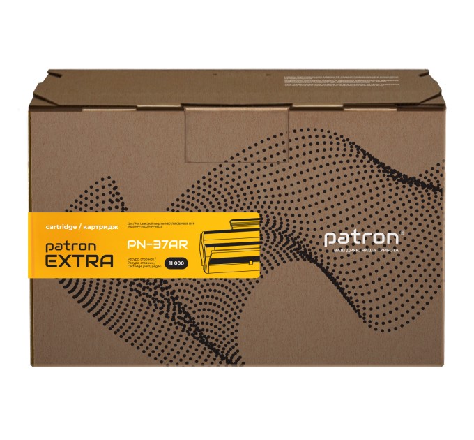 Картридж сумісний HP 37A (CF237A) Extra Patron (PN-37AR)