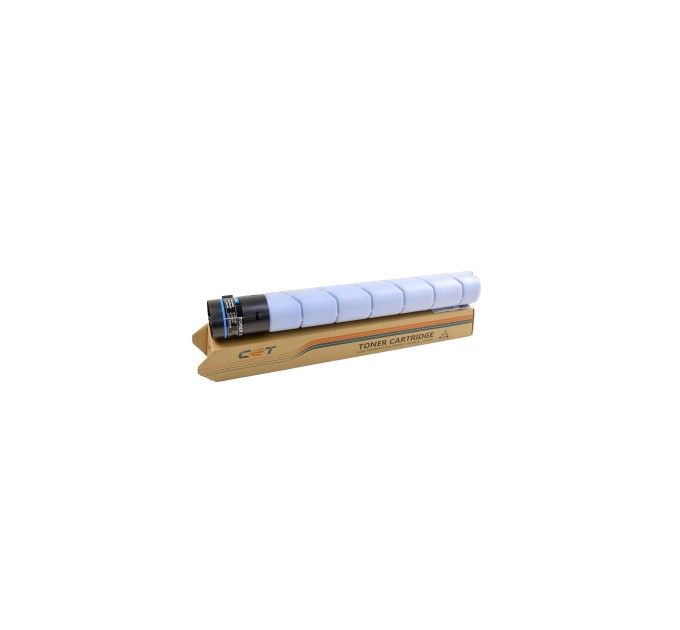 Тонер-картридж сумісний Konica Minolta Bizhub C454, TN-512C 514г, блакитний CET (CET141255)