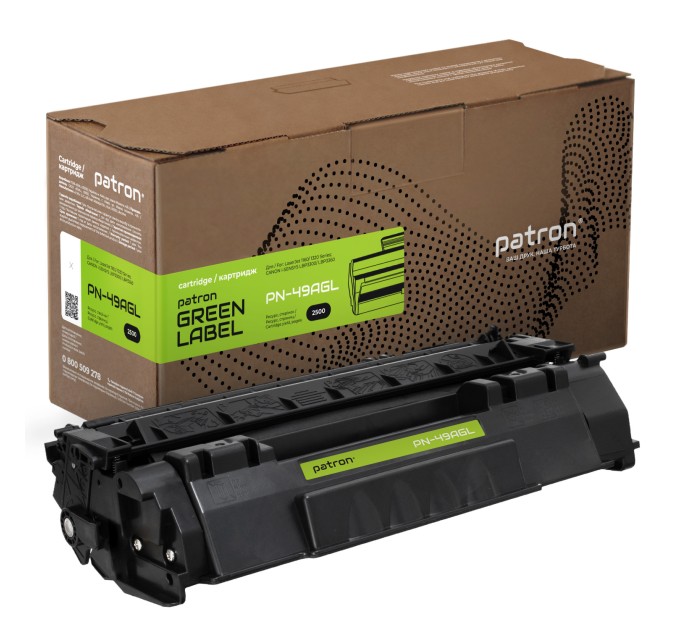 Картридж сумісний HP 49A (Q5949A) Green Label Patron (PN-49AGL)
