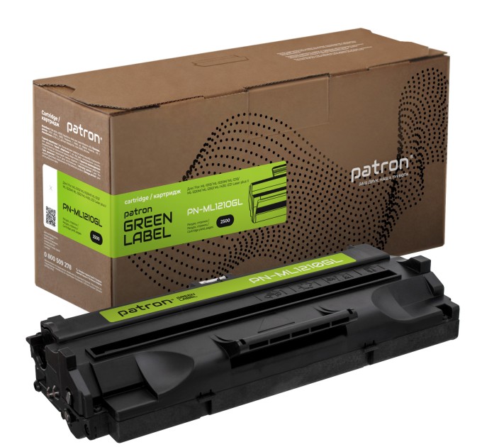 Картридж сумісний Samsung ML-1210D3 Green Label Patron (PN-ML1210GL)