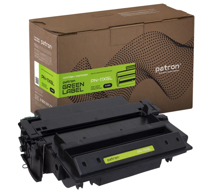 Картридж сумісний HP 11X (Q6511X) Green Label Patron (PN-11XGL)
