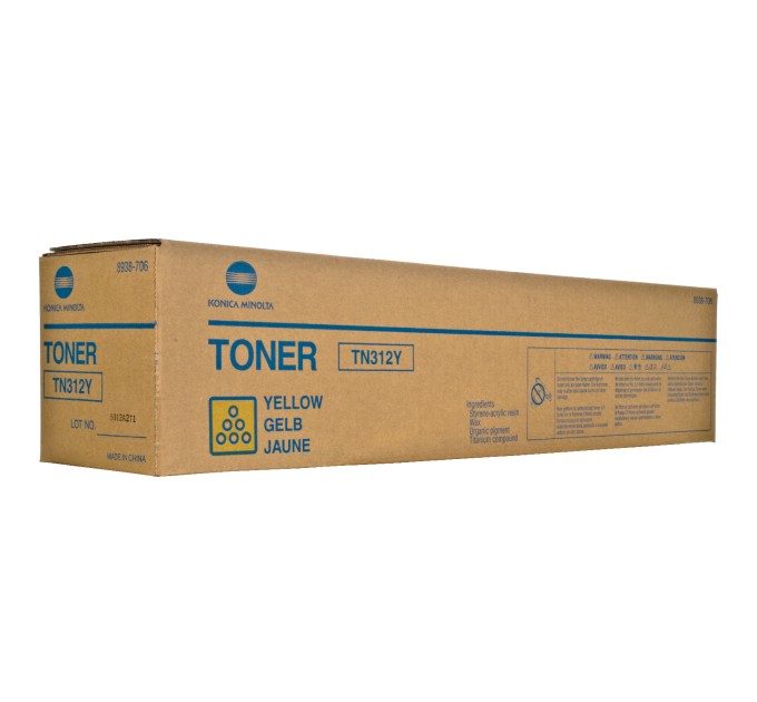Тонер-картридж TN-312Y жовтий Konica Minolta (8938-706)