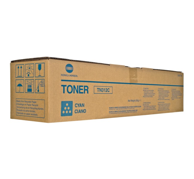 Тонер-картридж TN-312C блакитний Konica Minolta (8938-708)