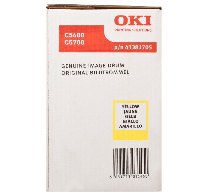 Драм-картридж C56_57 жовтий Oki (43381705)