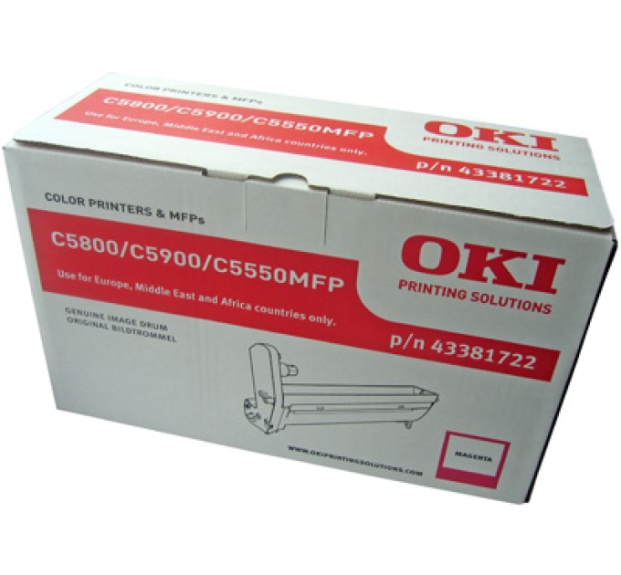 Драм-картридж C58_59 пурпуровий Oki (43381722)