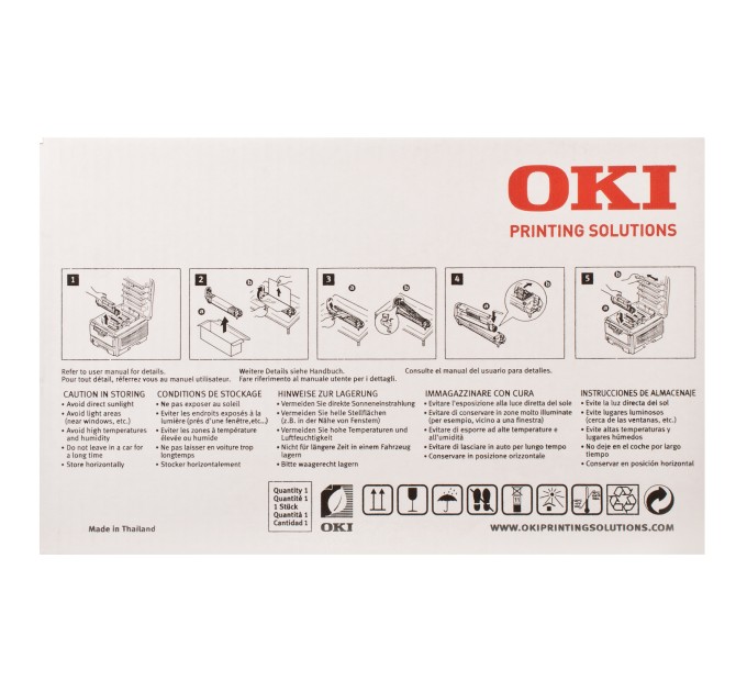 Драм-картридж C58_59 блакитний Oki (43381723)