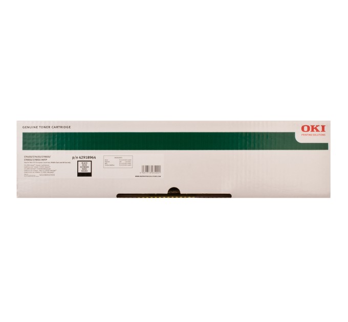 Тонер-картридж C9600 NEU чорний Oki (42918964)