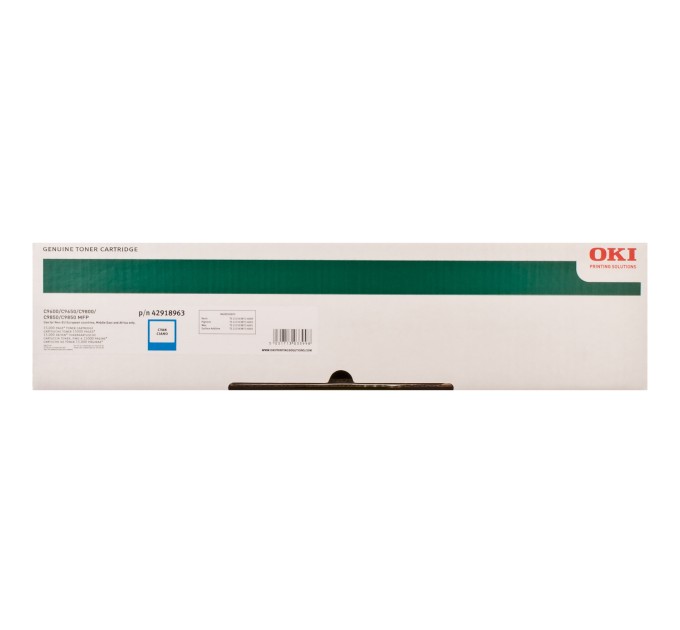 Тонер-картридж C9600 NEU блакитний Oki (42918963)