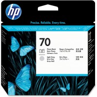 Головка друкуюча №70 матовий фото чорний/світло сірий HP (C9407A)