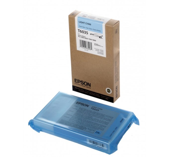 Картридж T603500 світло-блакитний Epson (C13T603500)