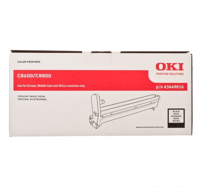 Драм-картридж C8600 чорний Oki (43449016)