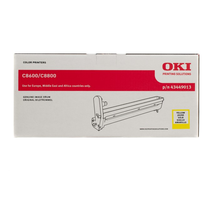 Драм-картридж C8600 жовтий Oki (43449013)
