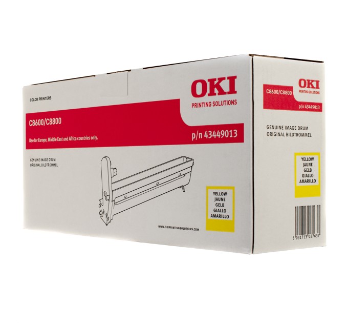 Драм-картридж C8600 жовтий Oki (43449013)