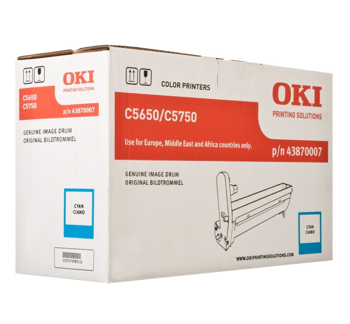 Драм-картридж C5650_5750 блакитний Oki (43870007)