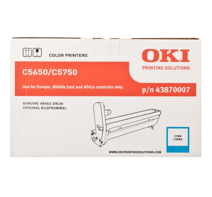 Драм-картридж C5650_5750 блакитний Oki (43870007)