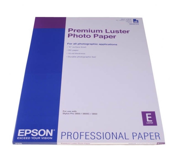 Фотопапір Premium Luster А2, 25 арк Epson (C13S042123)