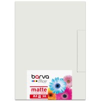 Фотопапір матовий 180 г/м2, A3, 50 арк Original Barva (IP-A180-107)